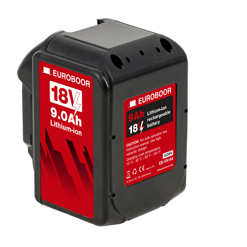 Euroboor 81421500017004 EB.18V-9A Batterie Li-Ion 18V 9.0Ah