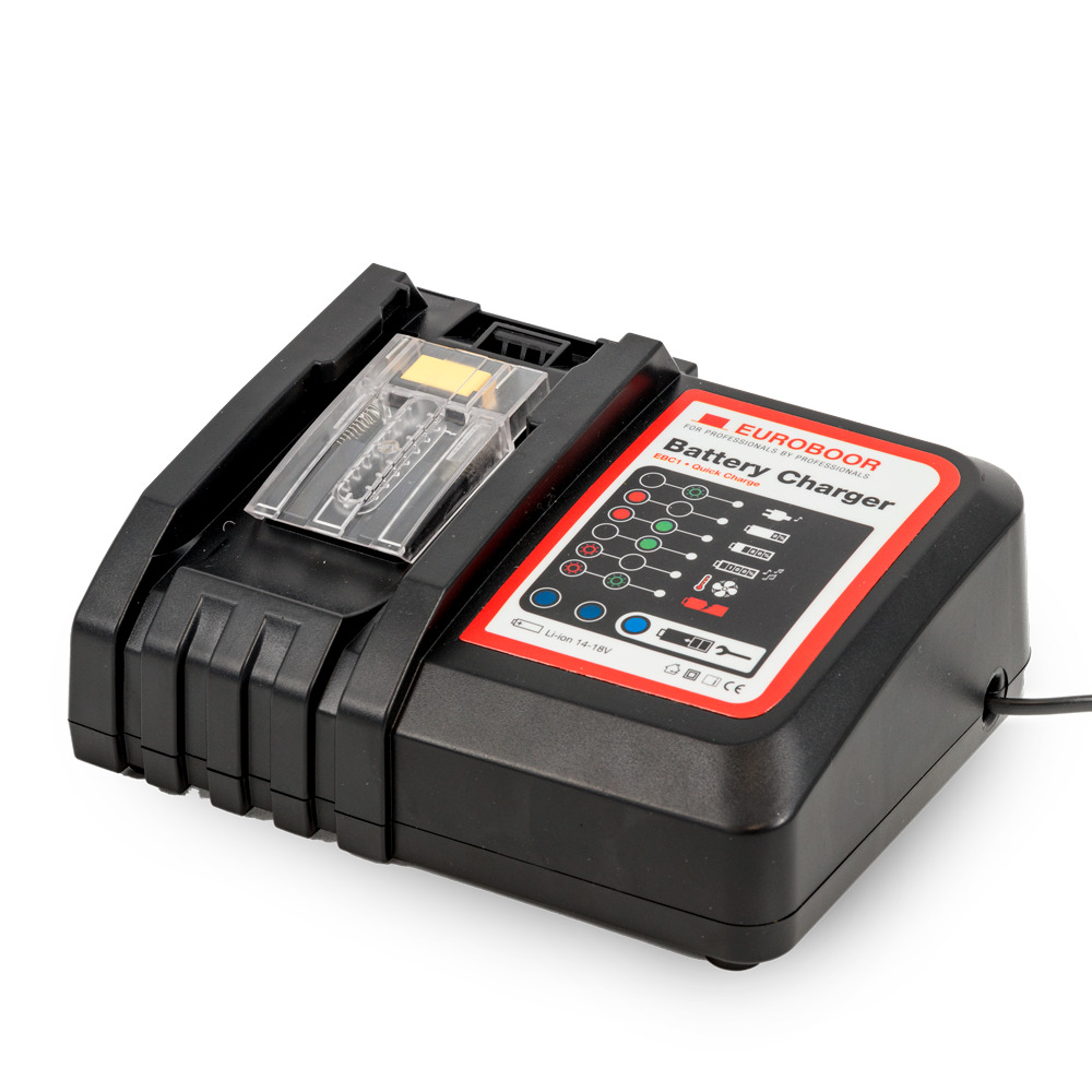 Euroboor 31180650002004 EBC1 Chargeur de batterie 18V UNI plug