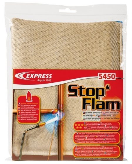 Express 5450 STOP' FLAM protection contre la flamme 13 mm Format 20 x 25 cm