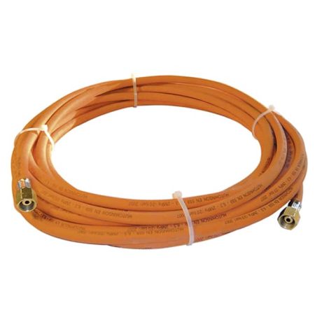 Express 963/10 Tuyau à gaz en caoutchouc 10 m Dia 6.3 mm 2 x raccord 3/8 gauche femelle