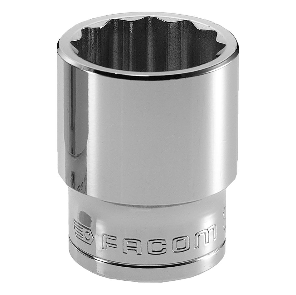 Facom S.10 Cap 10 mm 1/2" 12-faces avec mesures métriques