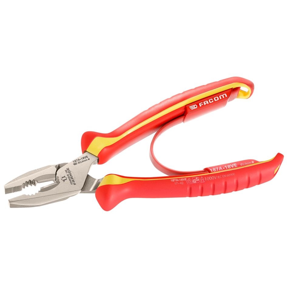 Facom 187A.18VE Pince combinée 1000V VDE 180 mm