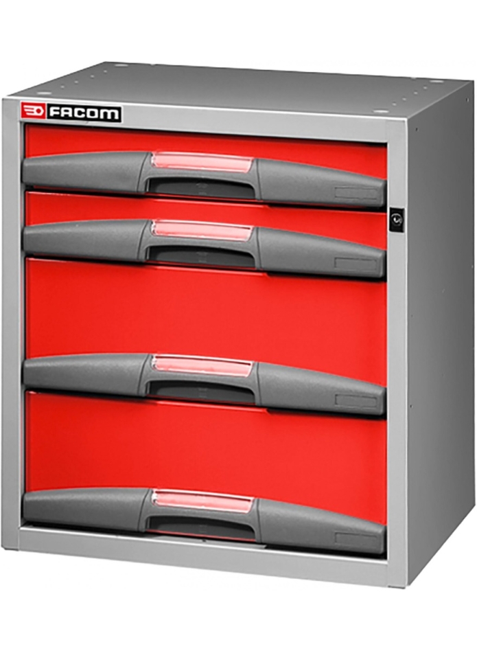 Facom F50000063 Armoire haute avec 4 tiroirs 495 mm