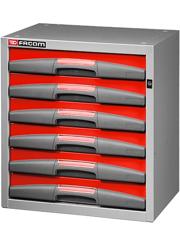 Facom F50000065 Armoire haute avec 6 tiroirs 495 mm