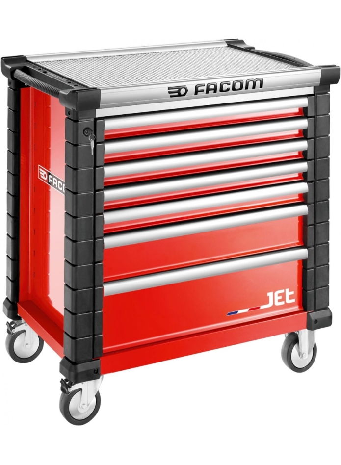 Facom JET.7M4A Chariot à outils 7 tiroirs M4 Rouge
