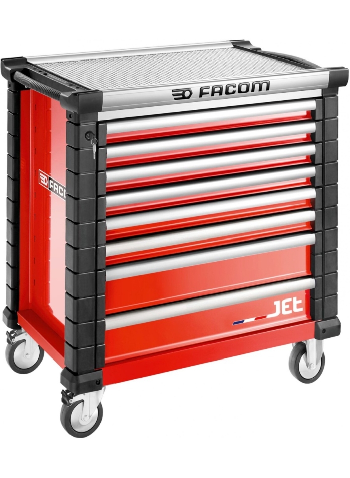 Facom JET.8M4A Chariot à outils 8 tiroirs M4 Rouge