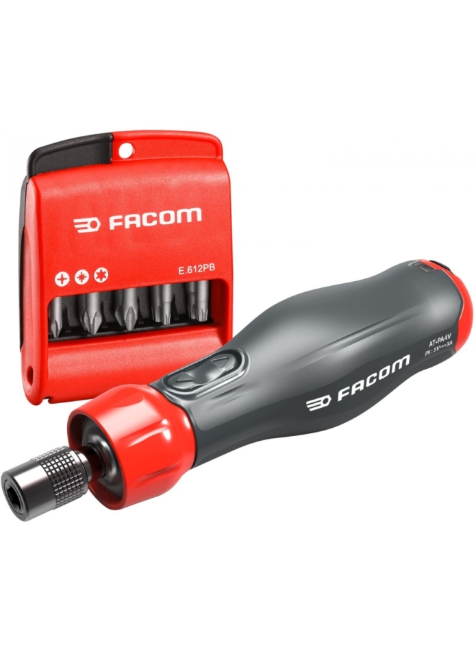 Facom ATPA4V.J12IPB Tournevis électrique 4V Industry Set 12 pièces