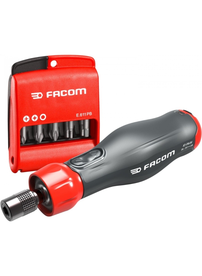 Facom ATPA4V.J12APB Tournevis électrique 4V Auto Set 12 pièces