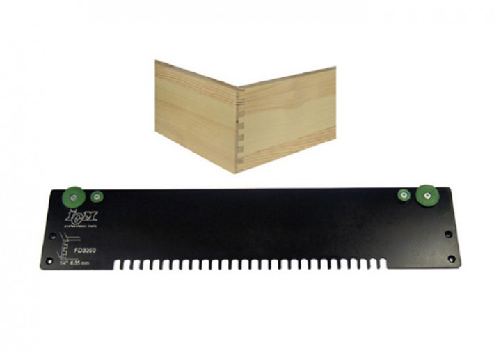 GRN Tools CMT300-T064 Mini gabarit à queue d'aronde 6,3 mm pour CMT300