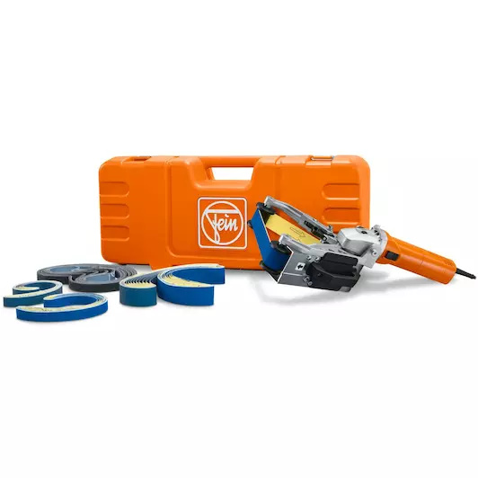 Fein 72227561000 RS 17-70 E Machine d'usinage de tubes SET 1700 W pour tubes et coudes en acier inoxydable jusqu'à 80 mm