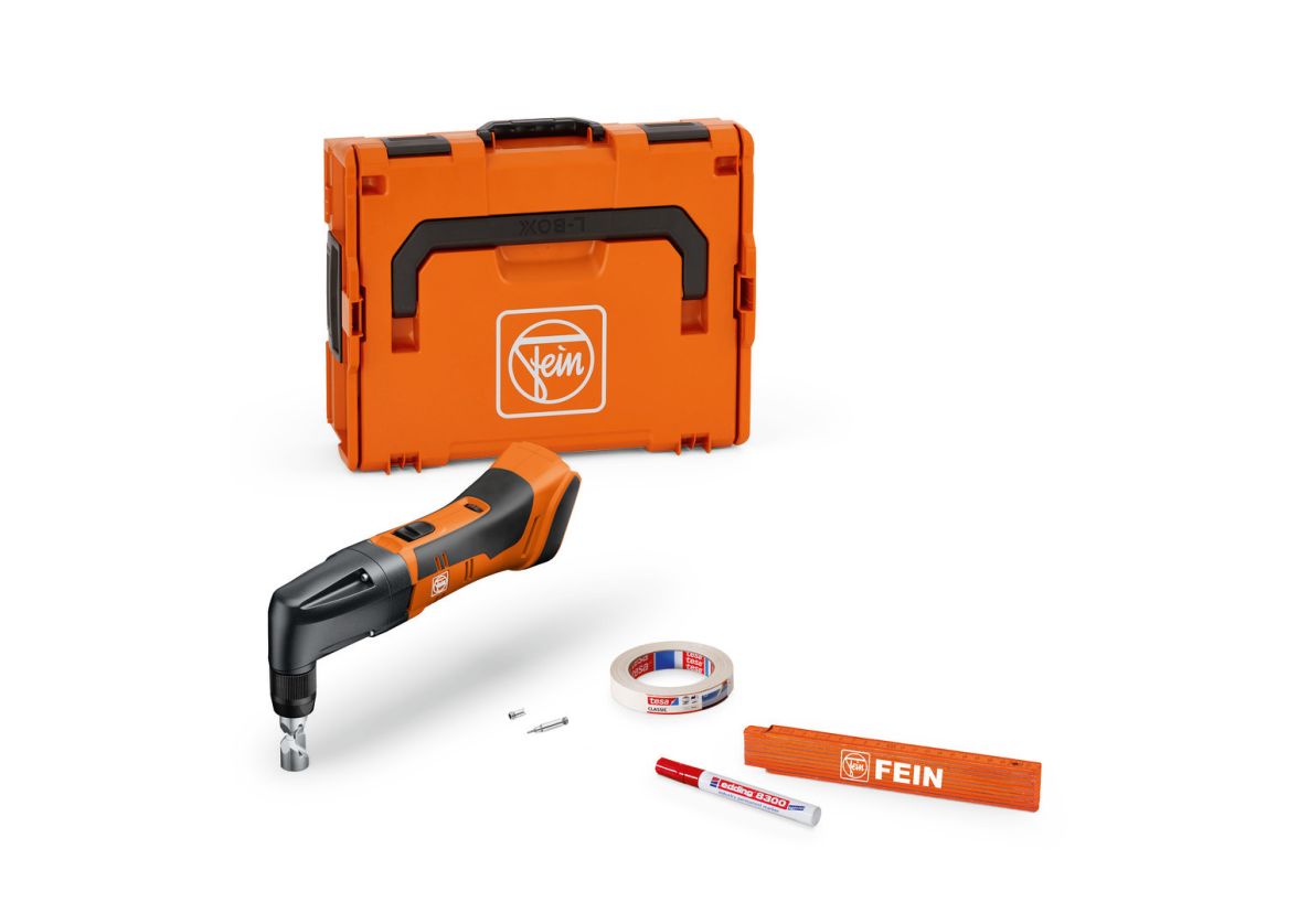 Fein 71321162000 ABLK 18 1.6 E AS Accu grignoteuse set de base jusqu'à 1.6 mm excl. batterie et chargeur dans valise L-BOXX