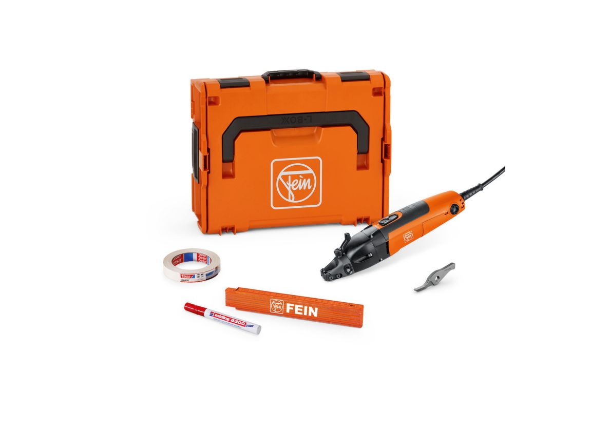 Fein 72303262000 BSS 1.6 CE set Jeu de ciseaux en continu jusqu'à 1,6 mm dans une mallette L-BOXX