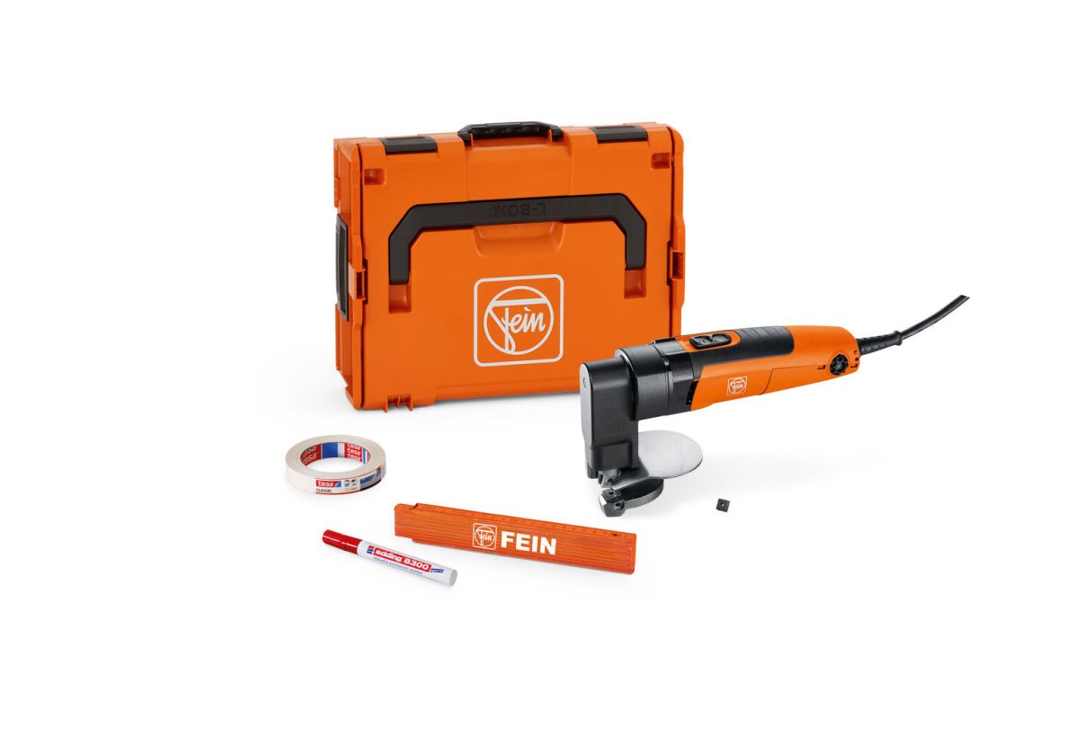 Fein 72303562000 BLS 2.5 E set de cisailles à plaques jusqu'à 2.5 mm dans une valise L-BOXX