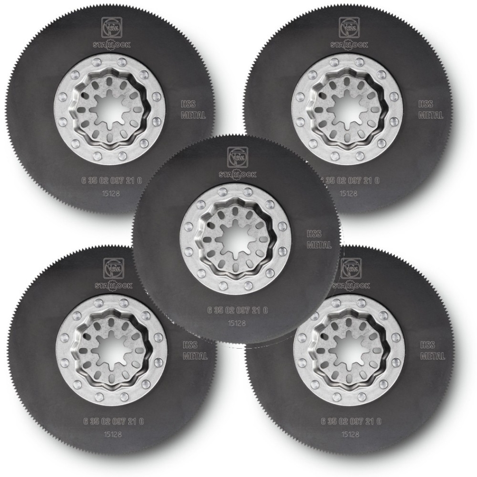 Fein Accessoires 63502097220 Lame de scie circulaire HSS 85mm SL pour Fein FMM Multimaster 2 pièces