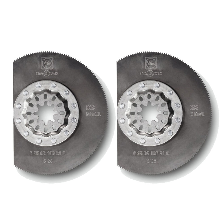 Fein Accessoires 63502106220 Lame de scie segmentée HSS 85mm SL pour Fein FMM Multimaster 2 pièces