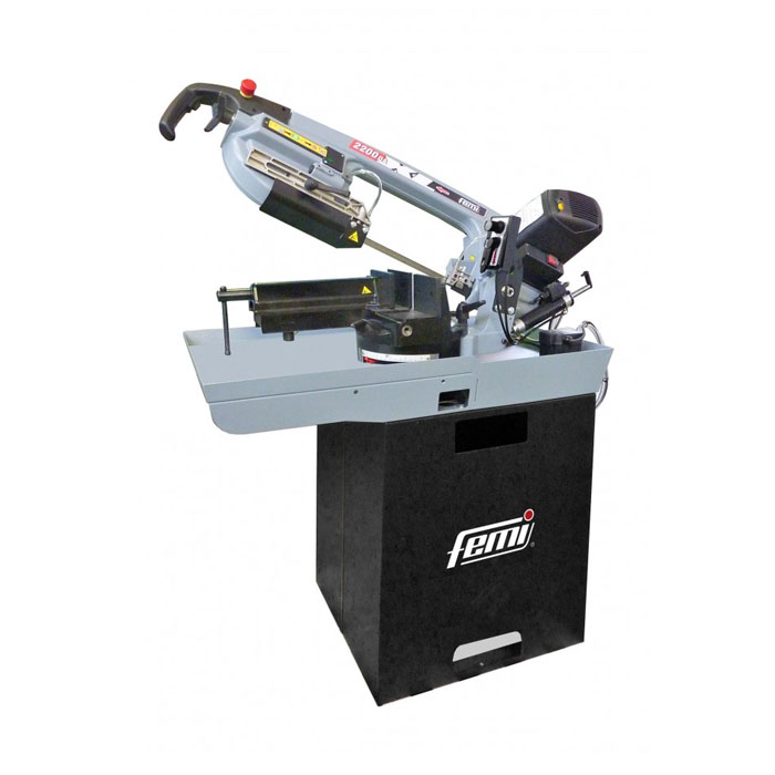 Femi 8487024 2200 Da XL Scie à ruban industrielle pour métaux 200 mm 2000W 230V