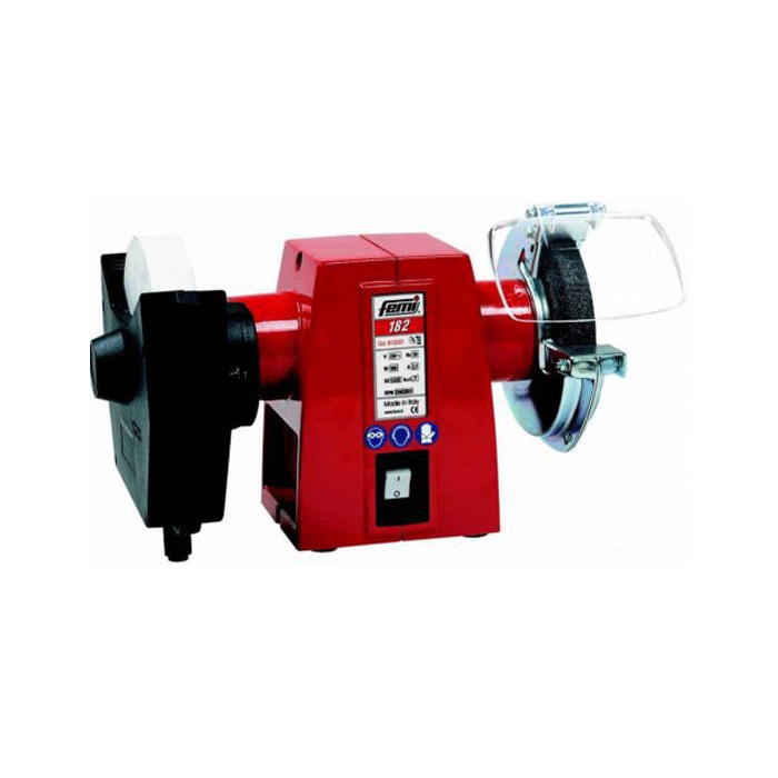 Femi 8132321 182PLUS Combi meuleuse d'établi/affûteuse de couteaux - 500W - 230V