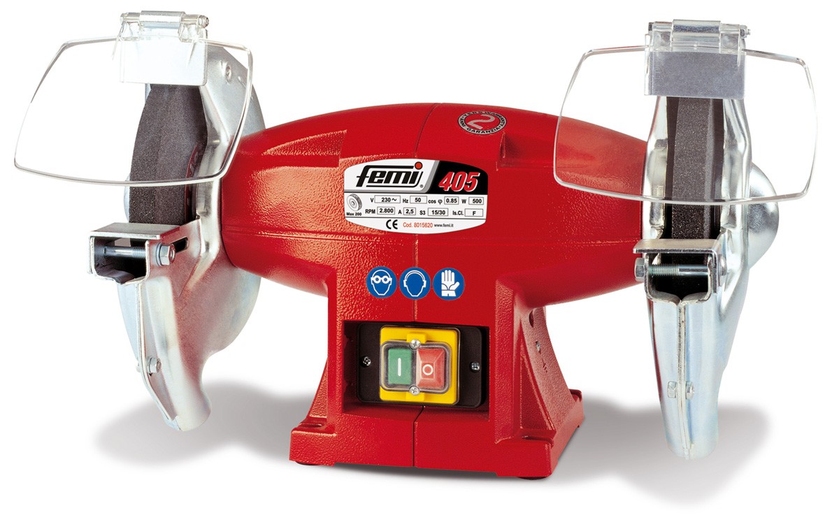 Femi 8015620 405 meuleuse d'établi 200 mm - 500 Watt - 230V