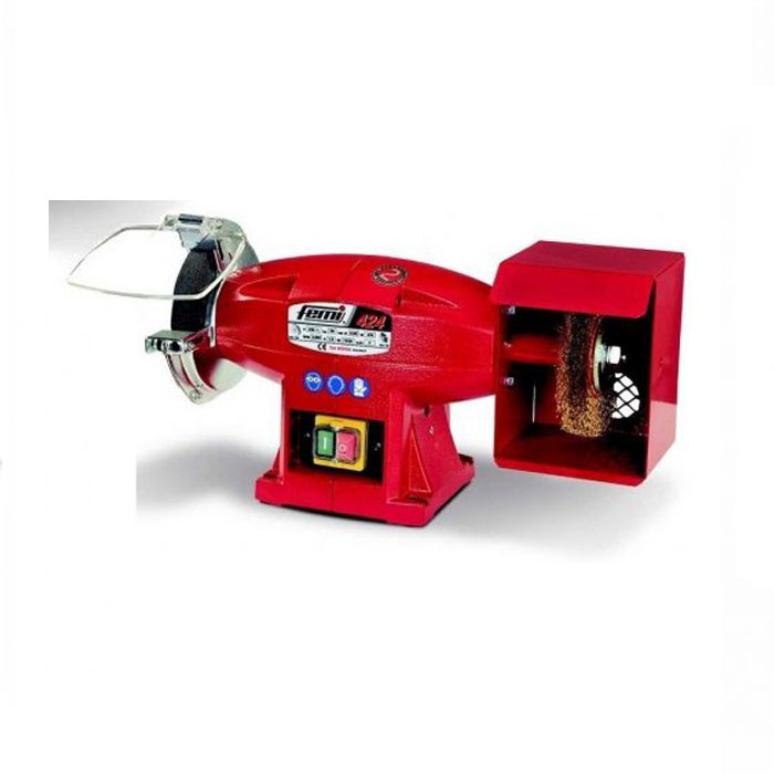 Femi 8025420* 424 Meuleuse d'établi Combi - 150 mm - 370 Watt - 230V