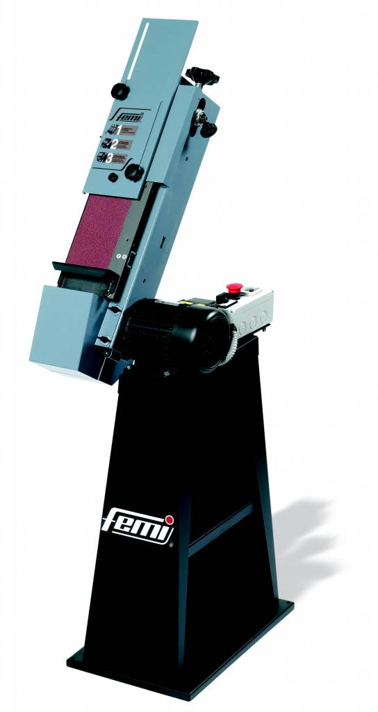 Femi 8266132 504B Ponceuse à bande industrielle 600/900W - 400V