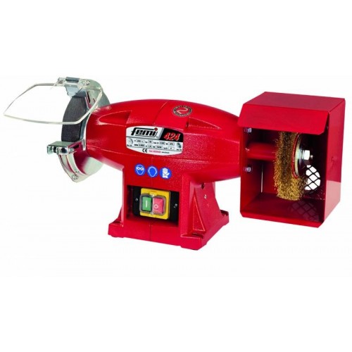 Femi 8025420 424 Meuleuse d'établi Combi 150 mm 370 Watt - 230V