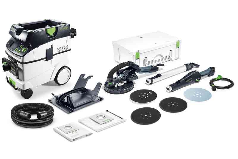 Festool 575454 Ponceuse à bras LHS 225-IP/CTM 36 E AC-Set PLANEX - Nouveau modèle 2018