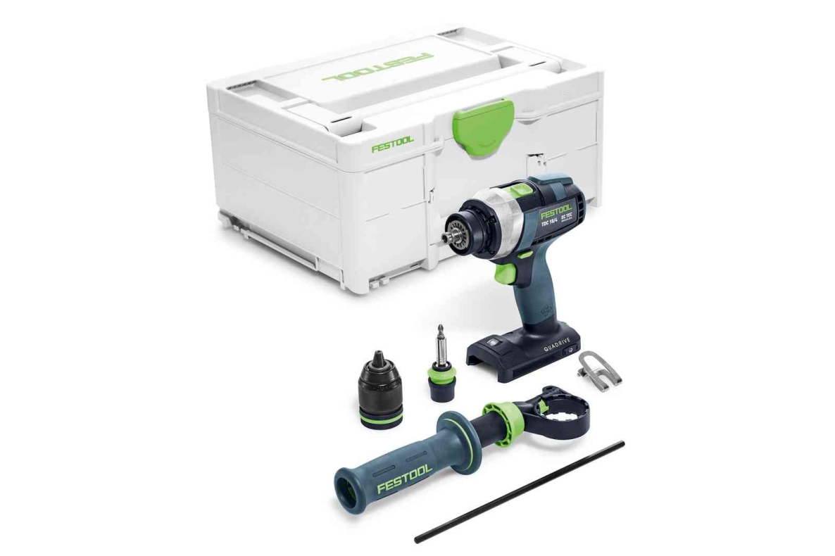 Festool 575601 Perceuse-visseuse sans fil TDC 18/4 I-Basic QUADRIVE
