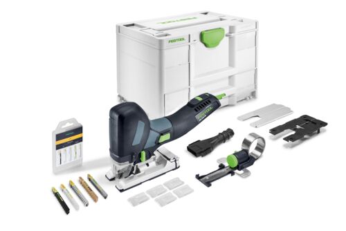 Festool 576961 PSC 500 EB - Kit de base : scie sauteuse sans fil (batterie et chargeur non inclus) dans un Systainer