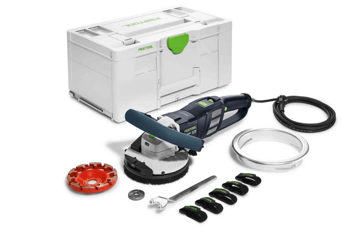 Festool 577060 RG 130 ECI-Set DIA AB Meleuse de rénovation RenoFix