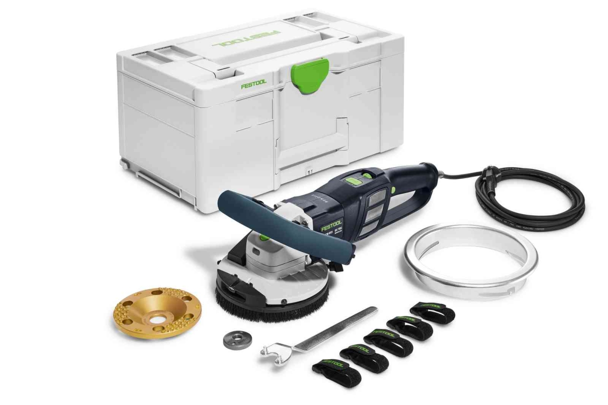 Festool 577062 RG 130 ECI-Set DIA PA Meuleuse de rénovation RenoFix