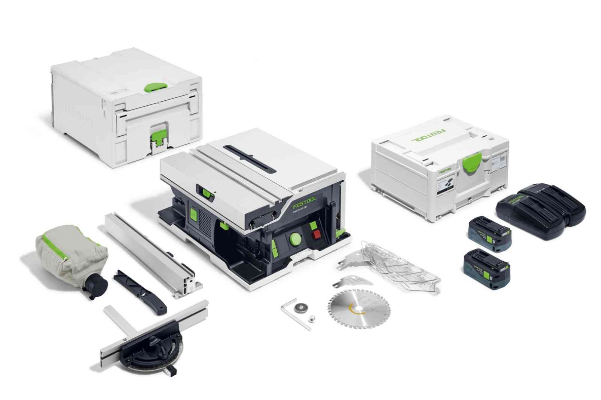 Festool 577374 Scie à table sans fil CSC SYS 50 EBI-Plus
