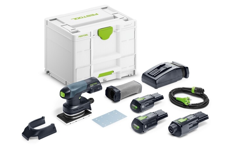 Festool 578133 Ponceuse orbitale sans fil RTSC 400 Li 3,0 I-Set