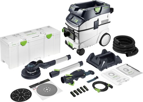 Festool 578424 LHS 2 225 EQI/CTL 36-Set Ensemble de ponceuses et d'aspirateurs à long manche