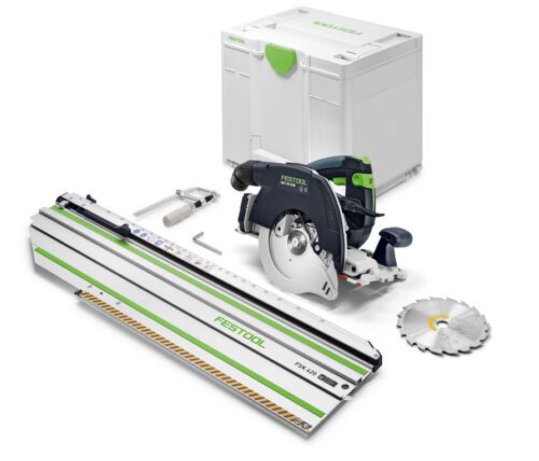 Festool 578704 Scie sauteuse pendulaire sans fil HKC 55 KEB-Basic-FSK420