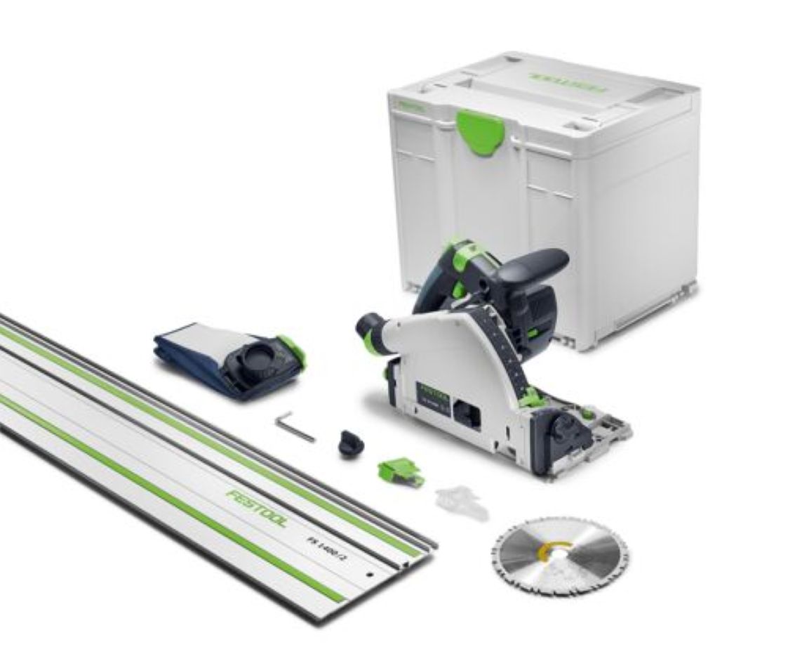 Festool 578826 TSC 55 KSEB-Basic-FS scie circulaire sans fil avec rail de guidage excl. batterie et chargeur dans Systainer