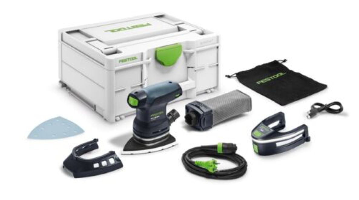 Festool 578838 DTS 400 REQ-Plus Ponceuse Delta hors batterie et chargeur en mallette