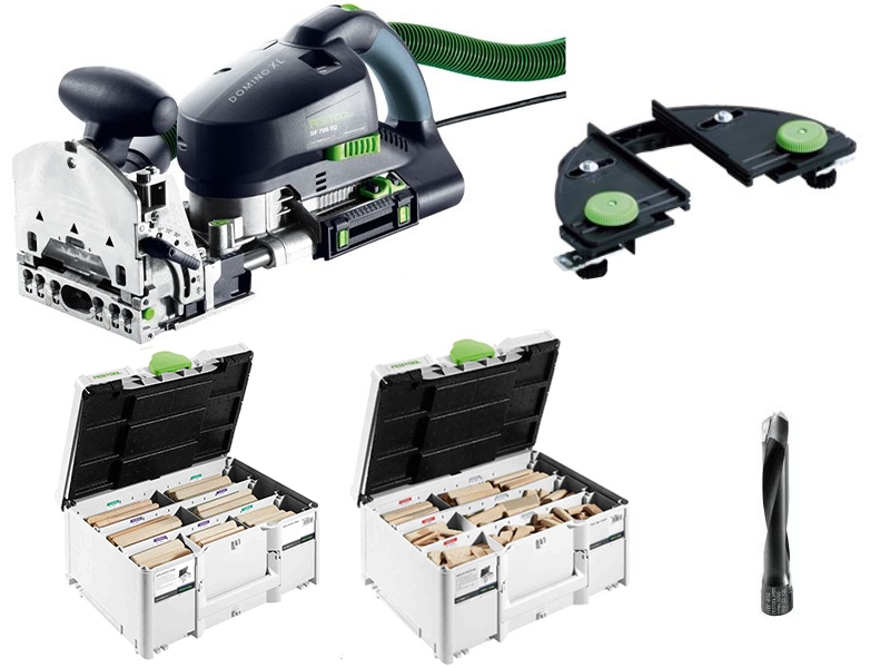 Festool CRAZYDEAL044 574320 DF700 EQ-Plus Fraiseuse Domino XL Ensemble d'occasion