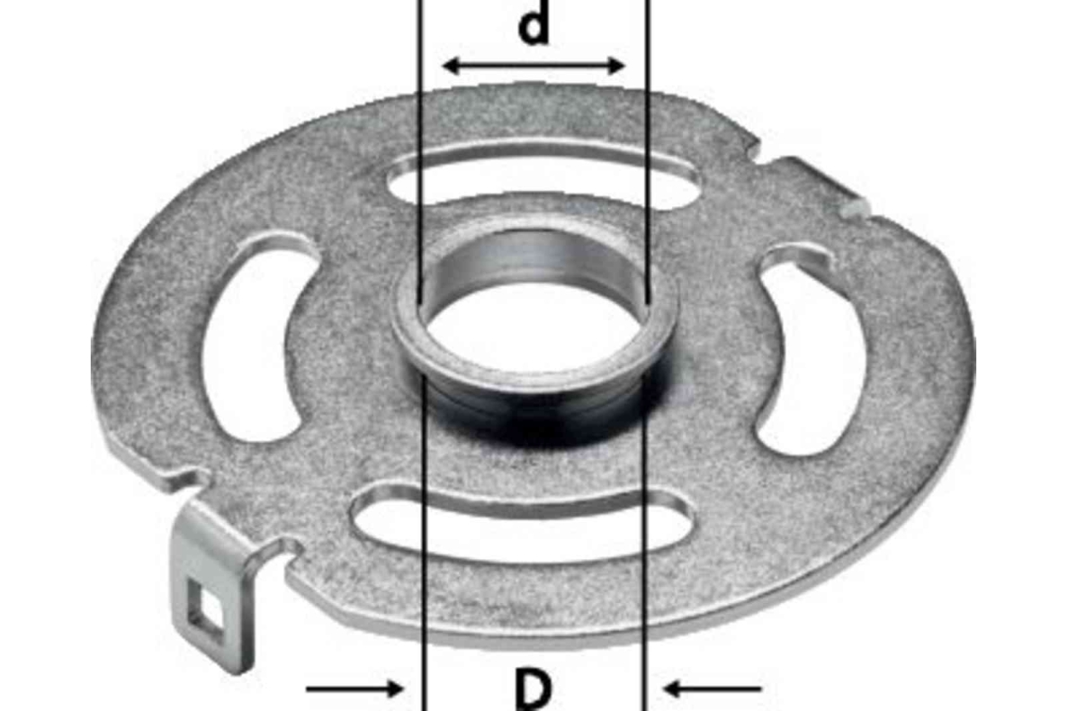 Festool Accessoires 492182 Bague de copiage KR-D 24,0/OF 1400
