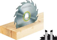 Festool Accessoires 496301 Lame de scie circulaire HW 160x2,2x20 PW12 WOOD RIP CUT