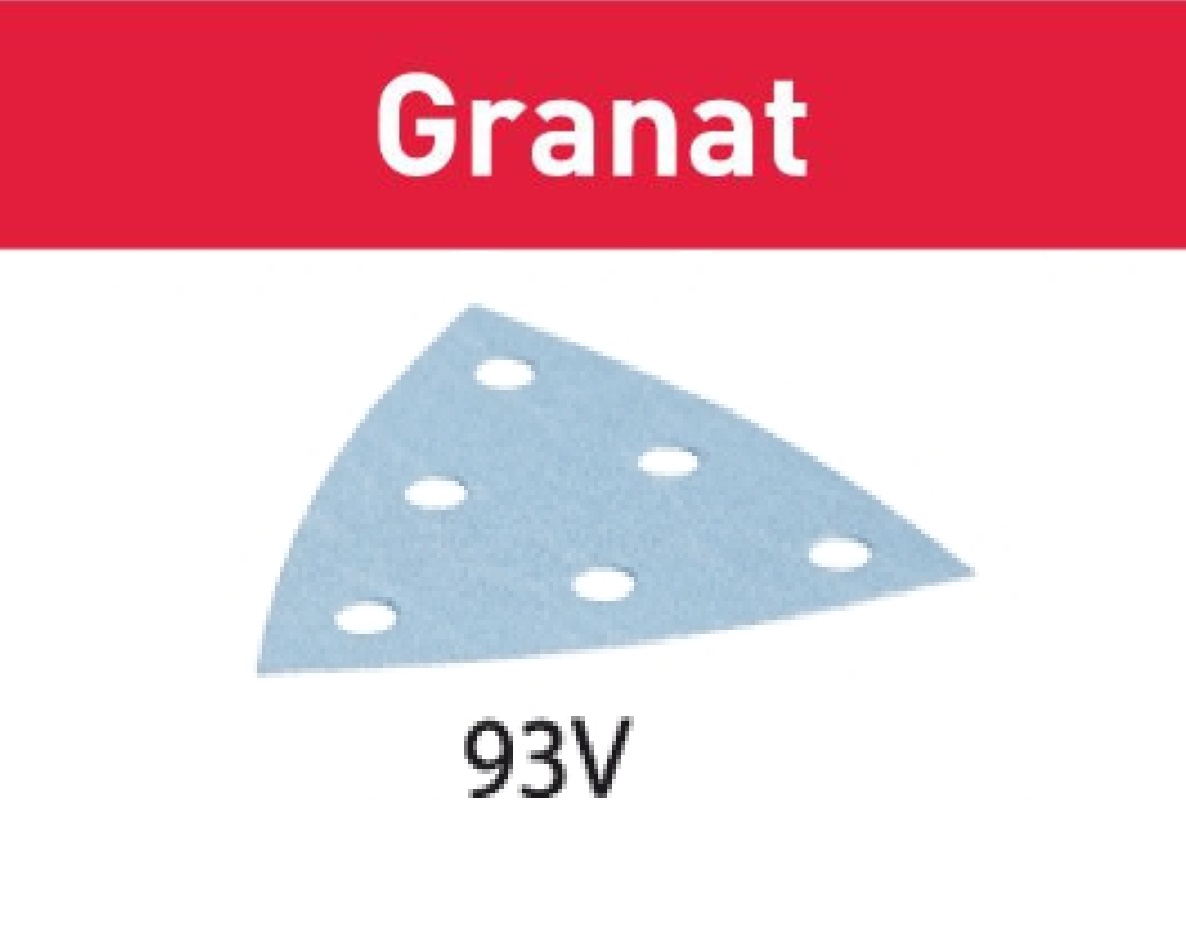 Festool Accessoires 497399 Abrasif STF V93/6 P320 GR/100 Granat