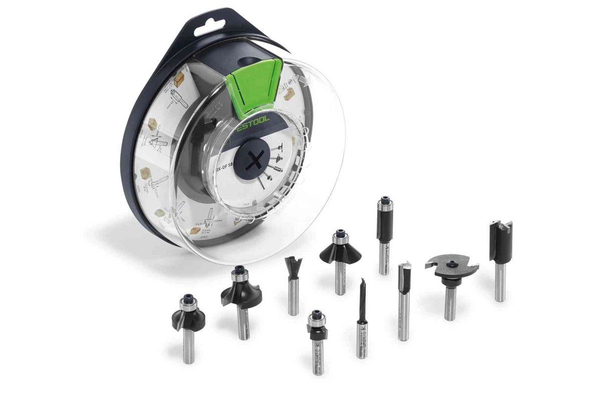 Festool Accessoires 498979 Boîte de fraises Box-OF HW S8 Mix