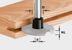 Festool Accessoires 499805 Broche porte-outil S8 1,5-5 D14