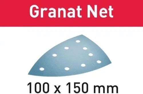 Festool Accessoires 203320 Abrasif maillé STF DELTA P80 GR NET/50 Granat Net