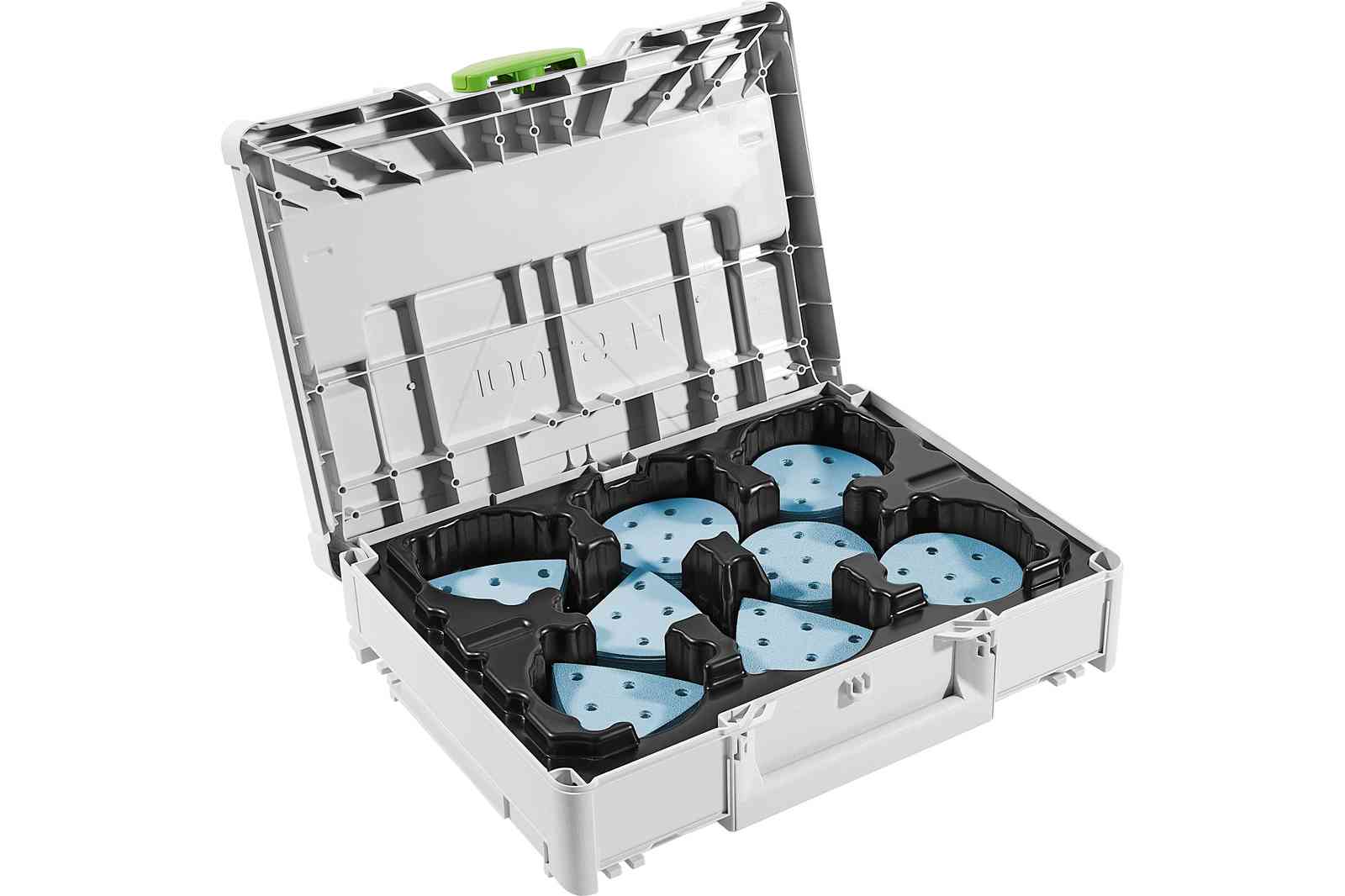 Festool Accessoires 578196 Abrasives-Systainer³ SYS-STF D90/V93 GR-Set