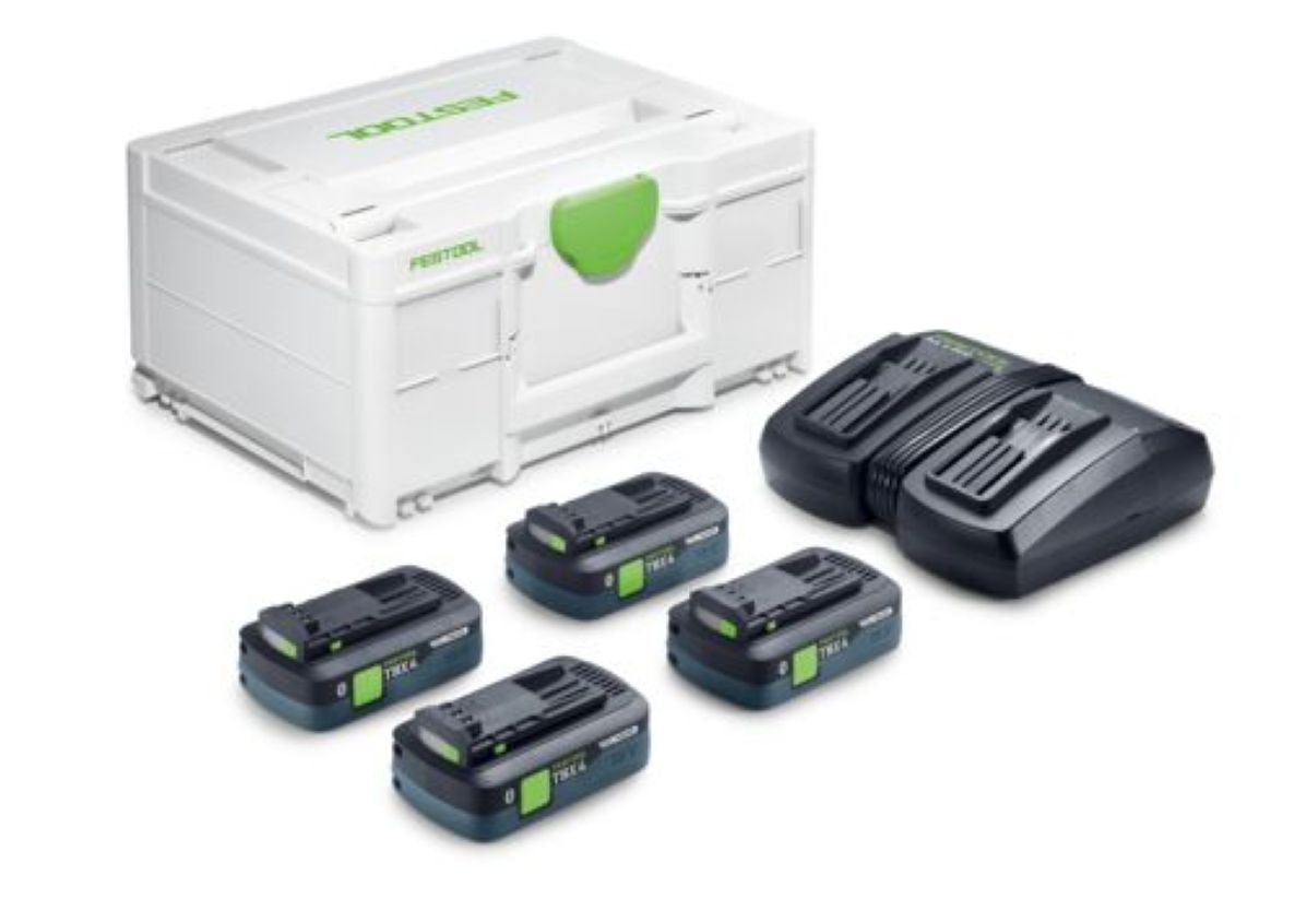 Festool Accessoires 578823 SYS 18V 4xTBX4/TCL6DUO Kit d'alimentation