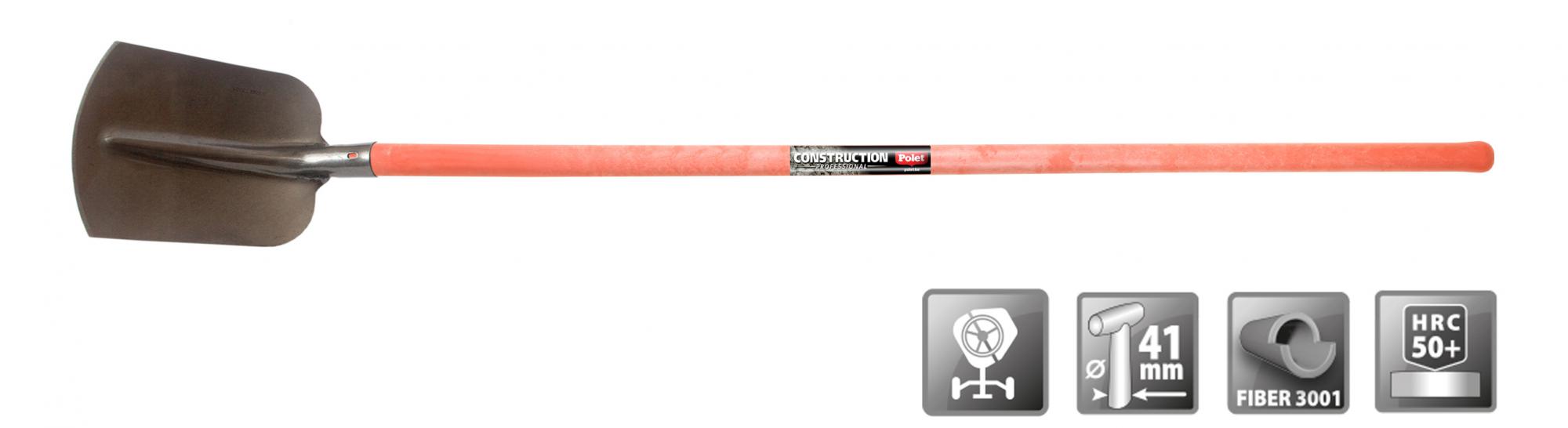Polet FH110216 Pelle à sable professionnelle NR00 FIB.3001 1.3M
