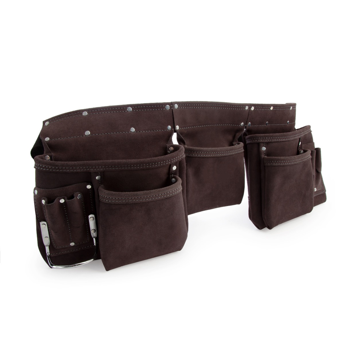 Toolnation XTR0920001  Ceinture porte-outilsin en daim, 11 poches