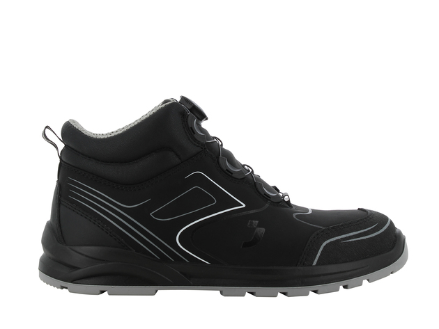 Safety Jogger CADORS3MTL Chaussure de sécurité S3 ESD mi-haute sportive avec système de fermeture twist noir