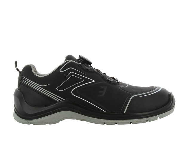 Safety Jogger FLOWS3LTLS Chaussure de sécurité S3 ESD sportive sans métal avec fermeture TLS noir