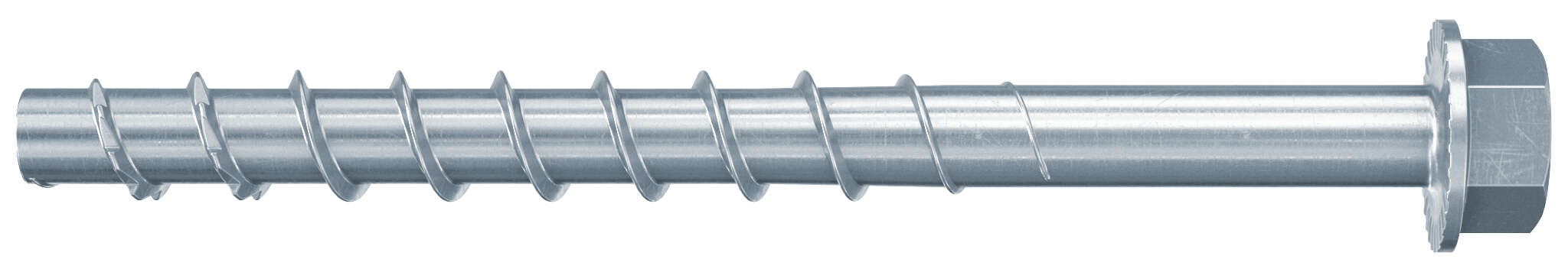 Fischer 579361 Vis &agrave; b&eacute;ton FBS 5 x 50 15/5 US avec t&ecirc;te hexagonale et rondelle press&eacute;e 100pcs